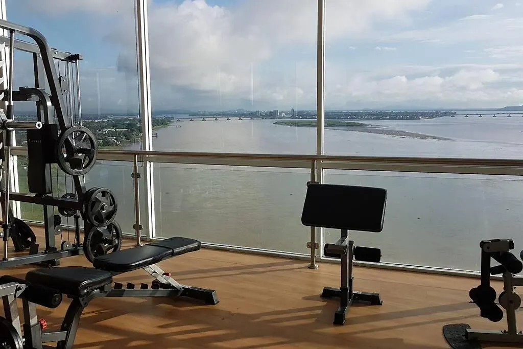 아파트 Ecusuites Family Riverfront 1 Best View Santa Ana Airport 과야킬 에콰도르