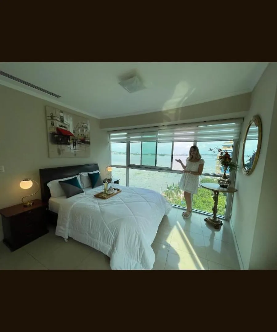 아파트 Ecusuites Family Riverfront 1 Best View Santa Ana Airport 과야킬 에콰도르